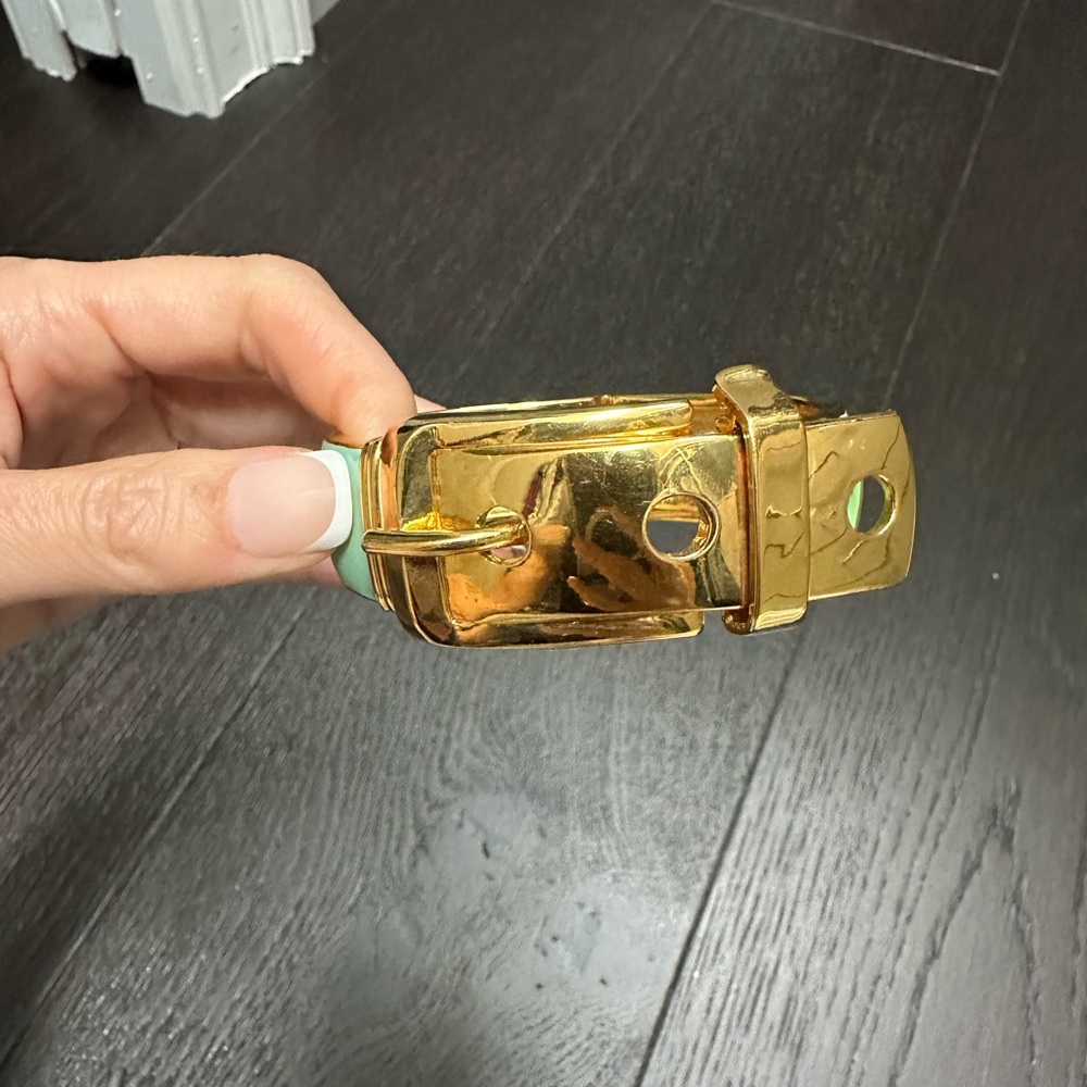 Gold Buckle Bracelet CC Skye
